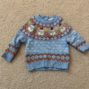 Jojo maman Bebe fair isle sweater